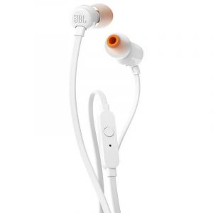 AURICULARES + MICROFONO JBL TUNE 110 IN EAR AUX WHITE