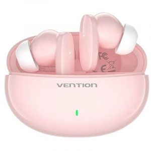 AURICULARES VENTION BLUETOOTH 5.3 TRUE WIRELESS 7 HORAS ROSE