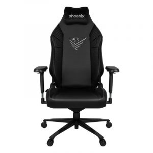 SILLA GAMING PHOENIX CUERO MONARCH TALLA R BLACK