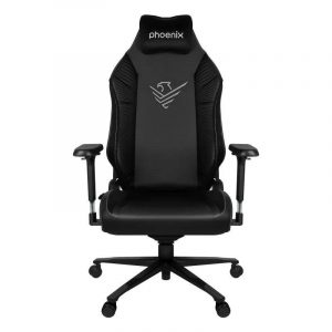 SILLA GAMING PHOENIX CUERO MONARCH TALLA XL BLACK