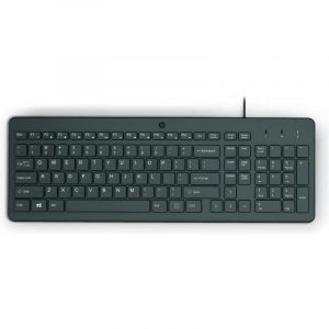 TECLADO HP 150 USB BLACK