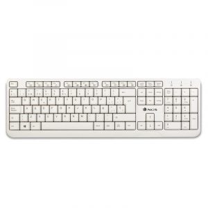 TECLADO NGS SPIKE USB WHITE